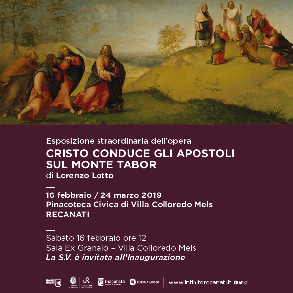 Esposizione straordinaria a Recanati della predella di Lorenzo Lotto