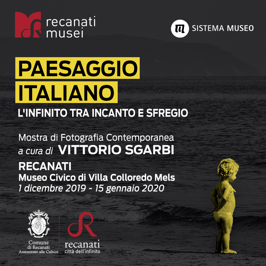 Paesaggio Italiano Su Il Sipario Sulla Mostra Curata Da Vittorio Sgarbi Recanati Citta Dell Infinito