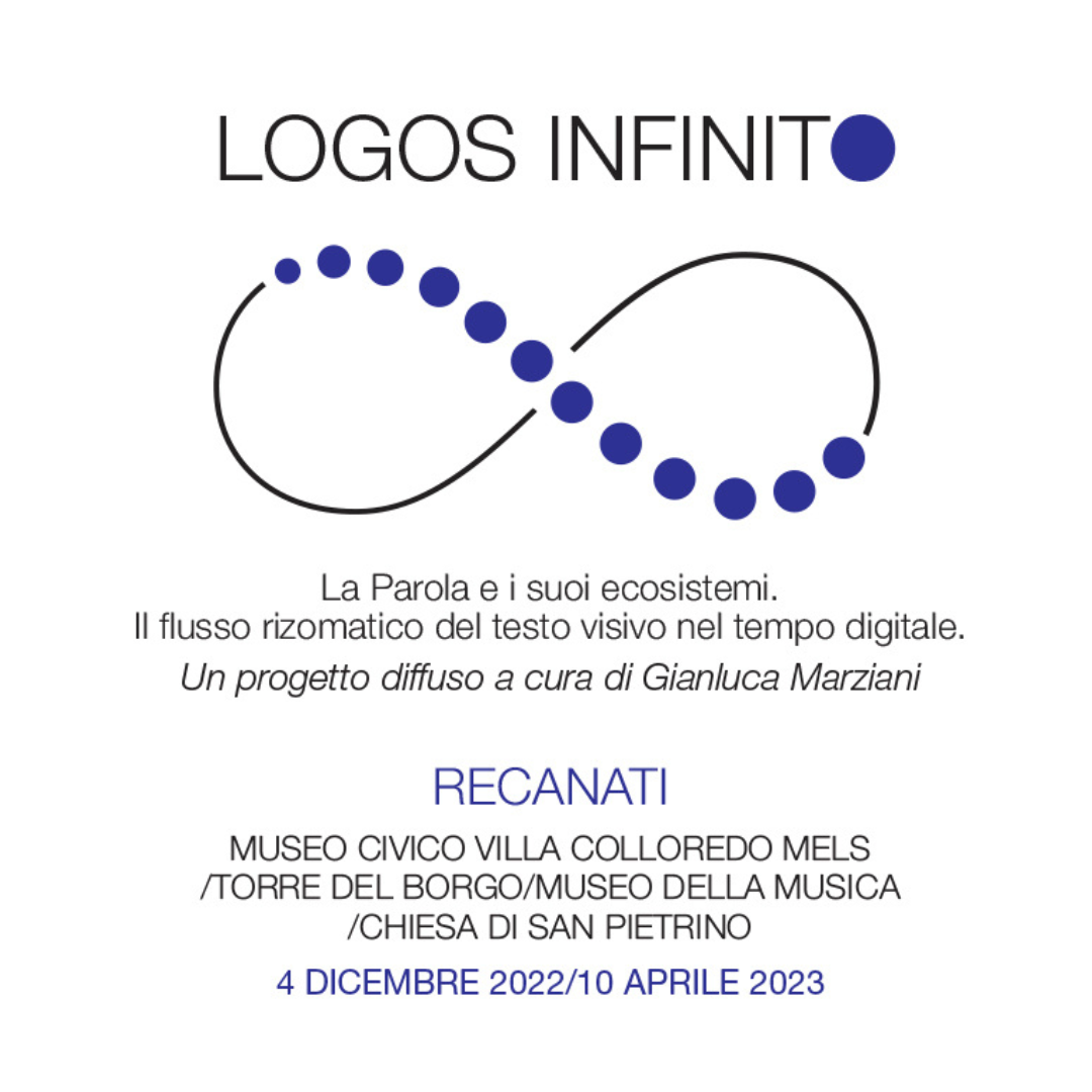 LOGOS INFINITO, a cura di Gianluca Marziani